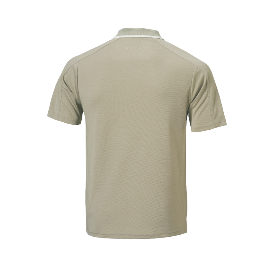 Mizuno Showdown Knitted Short Sleeve Polo Elm
